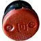 Katif gomba - 3,75 l/h (piros), nyomáskomp., öntisztító 0,8-3,0bar