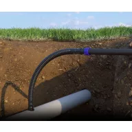   Gégecső QFLEX 100cm flexibilis összekötő szárnyvez. és csep.cső között