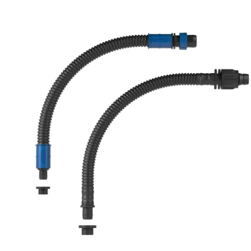 Gégecső QFLEX 100cm flexibilis összekötő szárnyvez. és csep.cső között