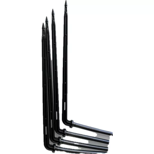 Szerelt pók 4XIPS0301BQ+4X80 cm EHD503