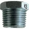 Szűkítő közcsavar 1/2"x1/4" KB horganyzott nyomásmérő órához