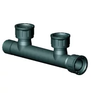 2-es szeleposztó 1" x 1" x 1"