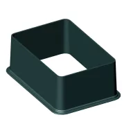 Téglalap szelepakna bővítő Jumbo 165mm - Irritec