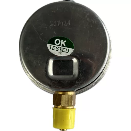 Irritec nyomásmérő óra glicerines 10bar 1/4"KM rozsdamentes