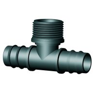 Külső menetes tömlő T idom 16 X 1/2 X 16