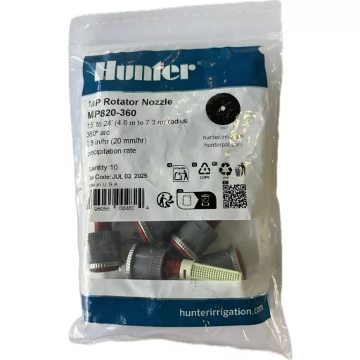 Hunter MP Rotator 820 360 fok (szürke-piros) Sugár: 6,7m