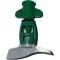 GreenSpin szórófej szürke rotor Zöld fúvóka 105l/ó