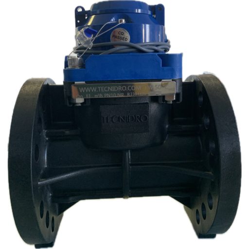 Vízóra jeladós 4" karimás műanyag ház