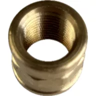   Karmantyú réz 1/4"x1/4" BB nyomásmérő órához és szűrőhöz